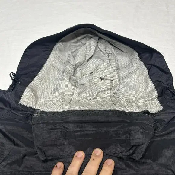 LL Bean Rain Jacket/Trench Coat Women's Large - Picture 13 of 16